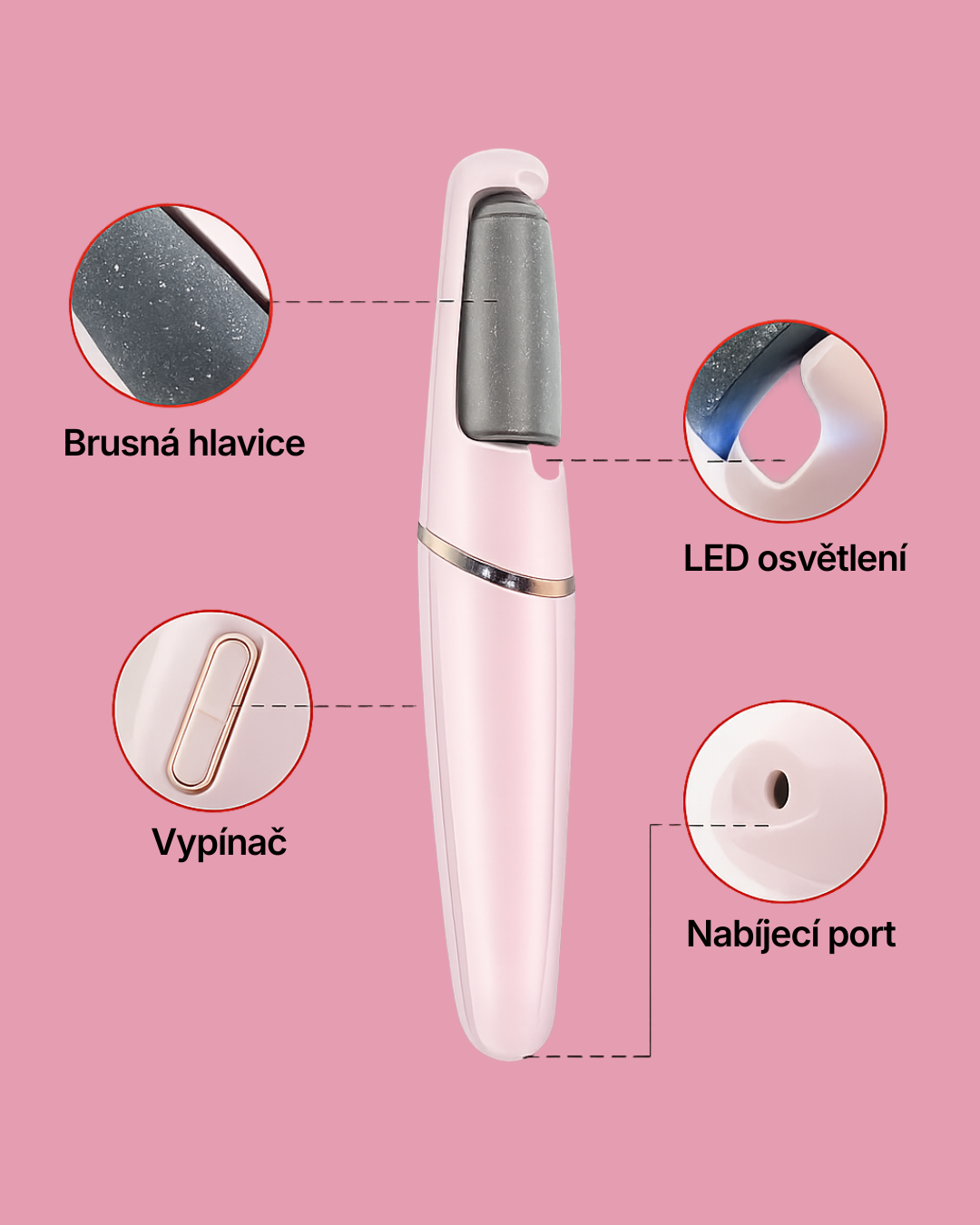 PILNIA – Hladké paty bez bolesti během 5 minut